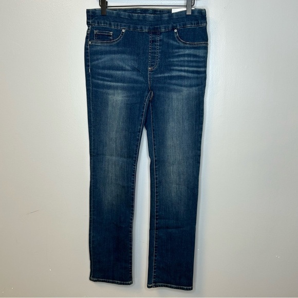 Chico's Denim - Chico’s Denim Pull-On‎ Straight Leg Jeans Jeggings Size 4R Chico’s Size 0R